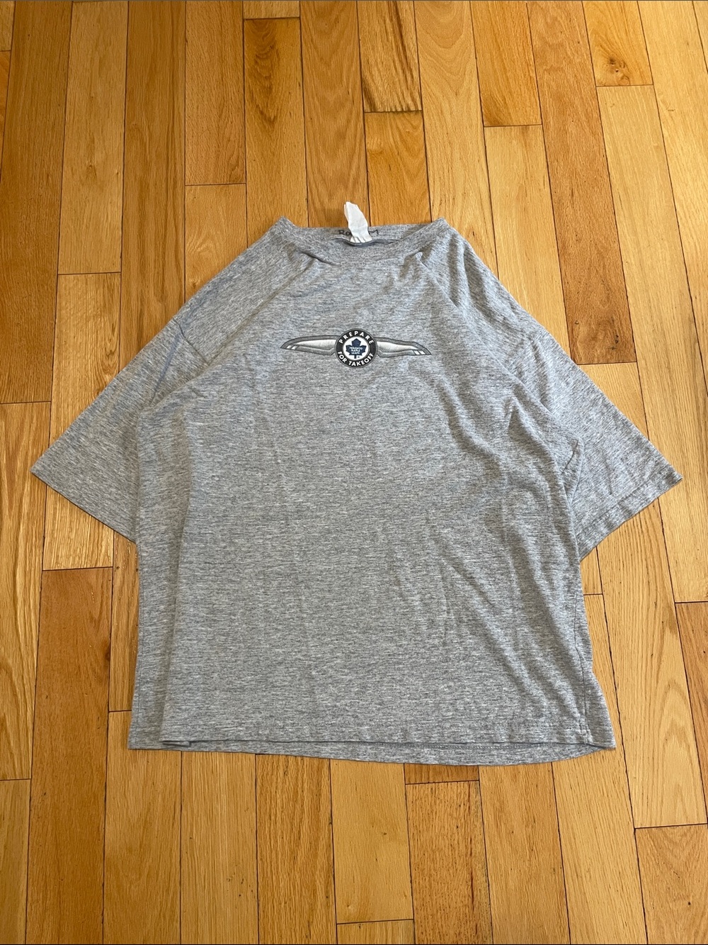 Gildan Gray Heather Short Sleeve Crew Tee with Chest Emblem